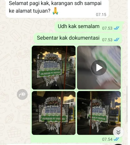 Pengiriman Papan Bunga Selamat Doplang Purworejo