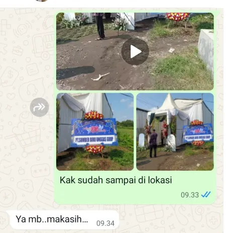 Pengiriman Karangan Bunga Doplang Purworejo