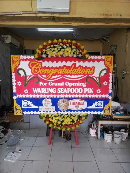 Papan Bunga Ucapan Selamat Doplang Purworejo