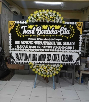 Papan Bunga di Doplang Purworejo