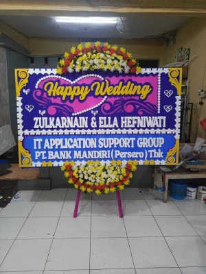 Papan Bunga di Doplang Purworejo