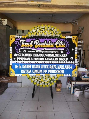 Papan Bunga di Doplang Purworejo
